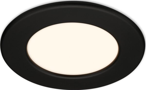 Briloner 7049015 - Plafonieră LED încastrată pentru baie, 6W/230V, IP44, negru