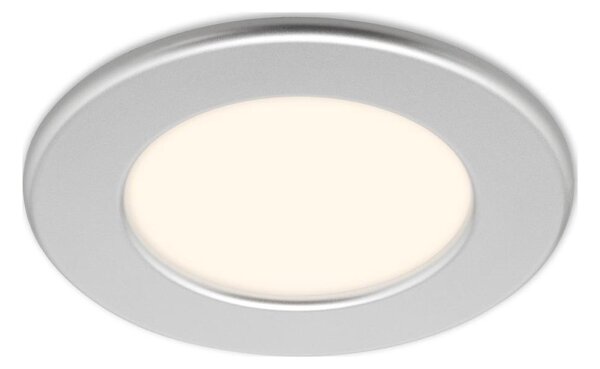 Briloner 7049014 - Plafonieră LED încastrată pentru baie, 6W/230V, IP44, crom mat