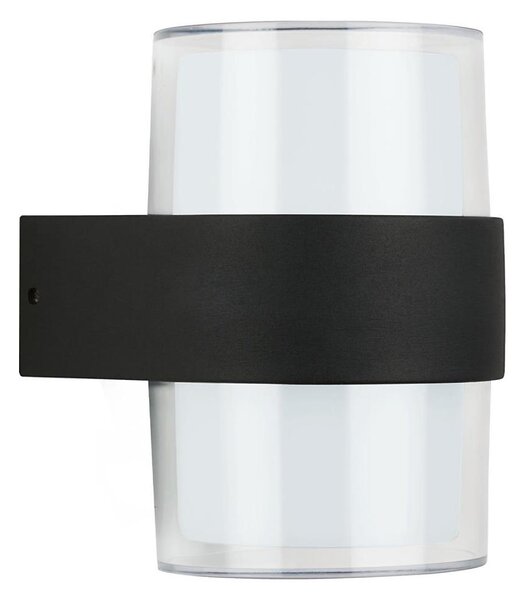 Telefunken 320405TF - Aplică LED de exterior pentru perete, 2x LED, 8W, 230V, IP44, negru