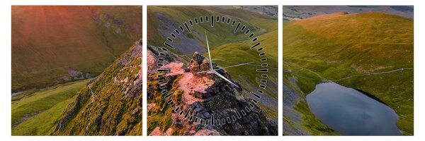 Tablou - Blencathra (cu ceas) (90x30 cm)