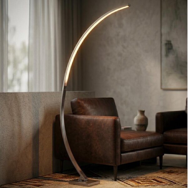 Eglo 75518 - Lampă de podea LED VILLA FRANCA, dimabilă, cu control tactil, 19 W, 230 V