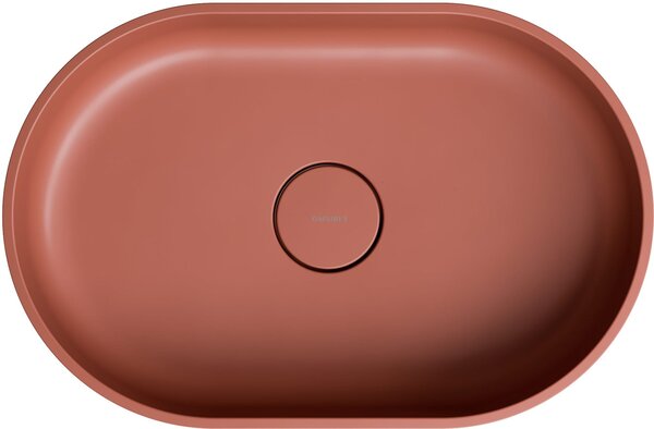 Omnires Ovo M+ lavoar 55x36 cm ovale de blat mat OVOUNTE