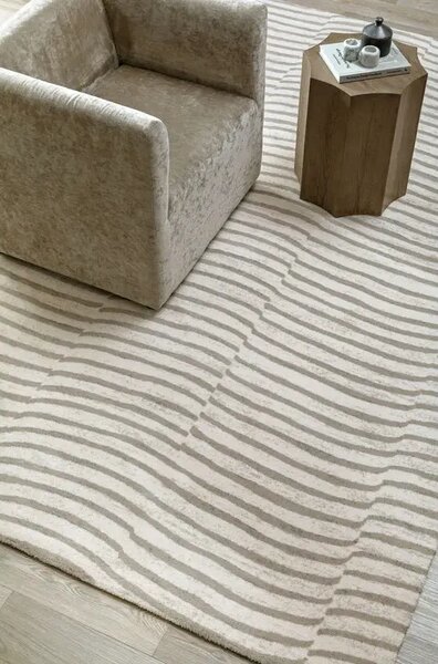 Covor lana Tides beige Selectează mărime: 133 X 190