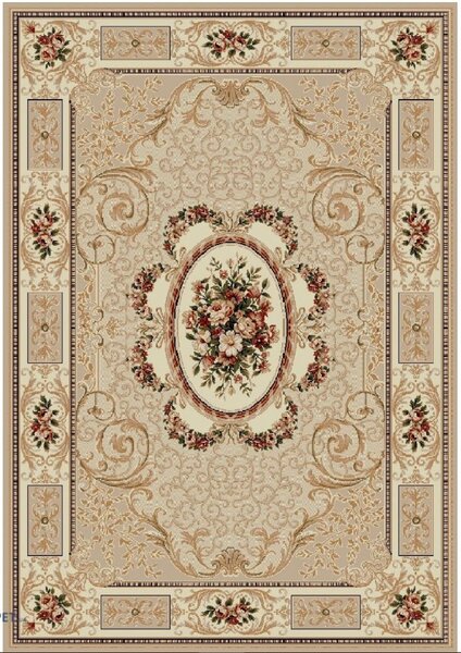 Covor Lotos 542-100 Bej Crem Covoare Clasice Persane 50 x 80