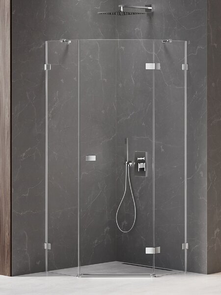 New Trendy Avexa cabină de duș 90x90 cm crom luciu/sticlă transparentă EXK-3887