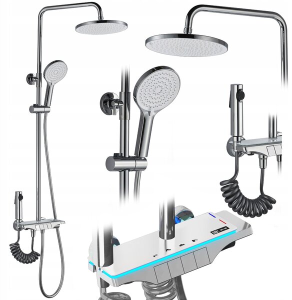 Set dus REA Savio Led Chrome