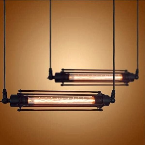 Abigali Retro lampă suspendată 1x40 W negru KRH-E27