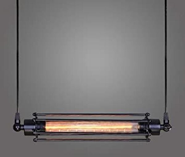 Abigali Retro lampă suspendată 1x40 W negru KRH-E27