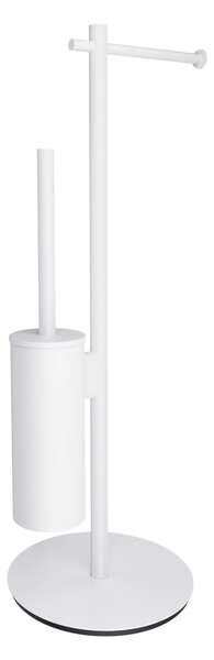 Omnires Modern Project suport cu perie wc alb MP60810WM