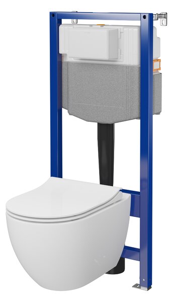 Cersanit Zen set wc cadru cu capac S701-925