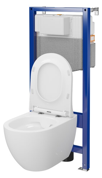 Cersanit Zen set wc cadru cu capac S701-925