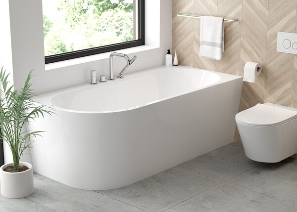 Oltens Lule buton de spălare pentru WC alb/crom/alb 57201000