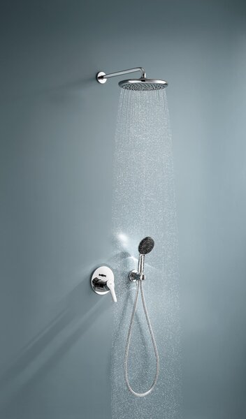 Grohe Start set de duș ascuns cu duș de ploaie crom 25292000