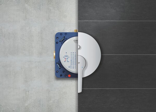 Grohe Start set de duș ascuns cu duș de ploaie crom 25292000