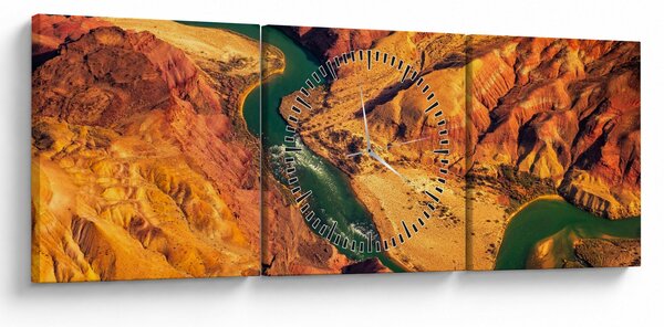 Tablou - Marele Canion (cu ceas) (90x30 cm)