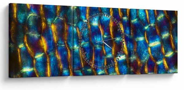 Tablou - Peretele celular (cu ceas) (90x30 cm)