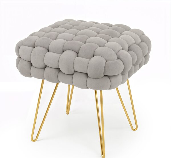 Taburete Doliana (gri deschis). Promo -18%. 1152149