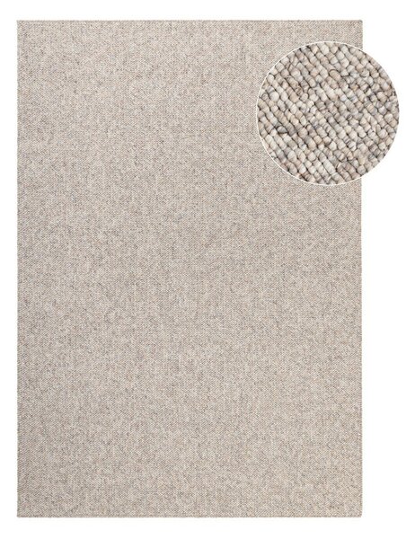 Covor gri/crem lavabil 240x340 cm Rocco Dark Cream – Elle Decoration
