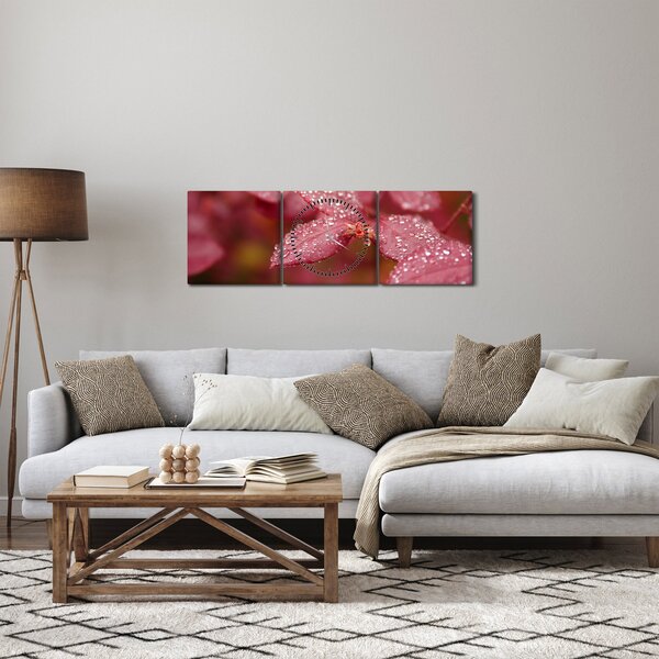 Tablou - Imagine macro a biletului (cu ceas) (90x30 cm)