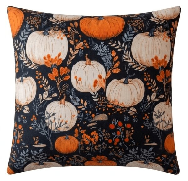 Husa pentru perna din microfibra MAGIC PUMPKIN 45x45 cm, colorat