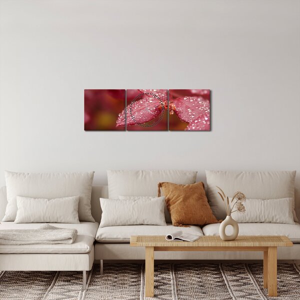Tablou - Imagine macro a biletului (cu ceas) (90x30 cm)