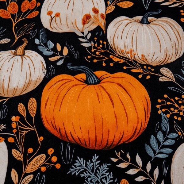 Cearsaf din microfibra MAGIC PUMPKIN colorat 90x200 cm