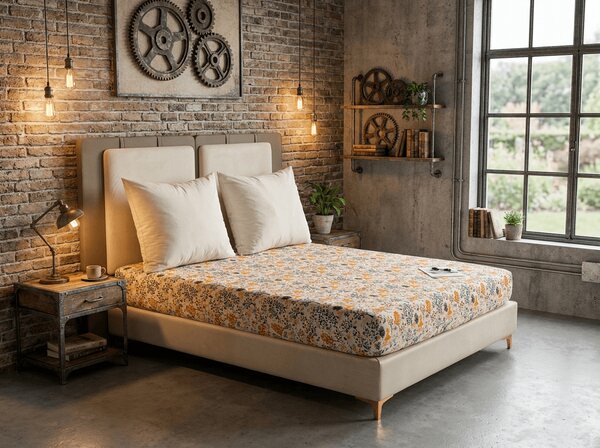 Cearsaf din microfibra GOLDEN VILLAGE colorat 90x200 cm
