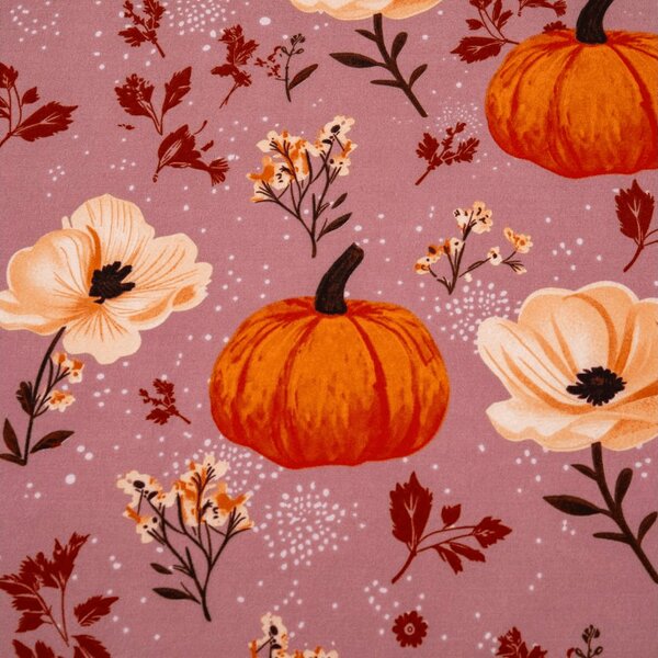 Cearsaf din microfibra PUMPKINS ROSAVIE roz vechi 90x200 cm