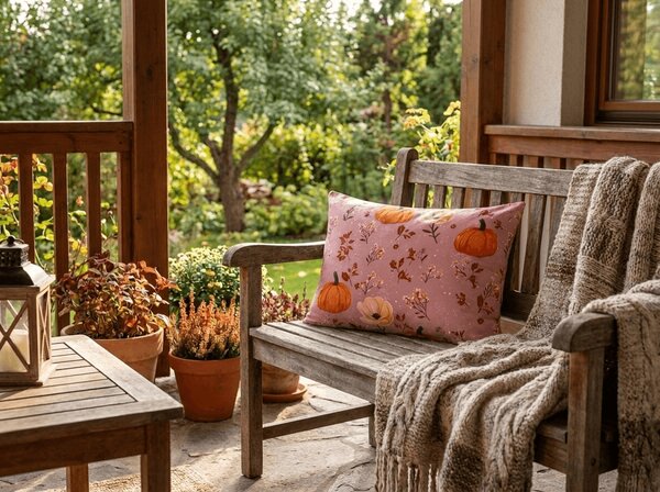 Husa de perna din microfibra PUMPKINS ROSAVIE 50x70 cm, roz antic