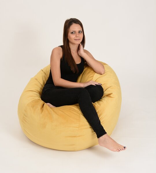 Fotoliu Matusalem, Material Textil - Lemon