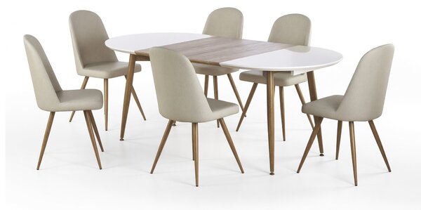 Set de mese Houston Humus, 75x100x120cm, 81 kg