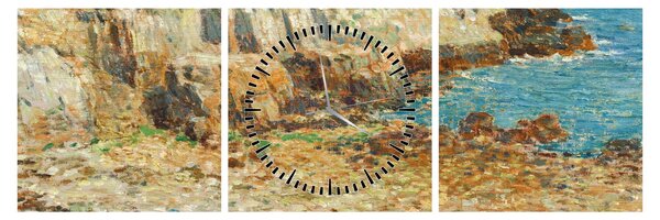 Tablou - Childe Hassam, A North East Headland, reproducere (cu ceas) (90x30 cm)