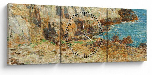Tablou - Childe Hassam, A North East Headland, reproducere (cu ceas) (90x30 cm)