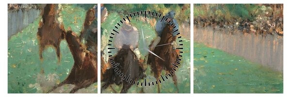 Tablou - Edouard Manet, At the Races, reproducere (cu ceas) (90x30 cm)
