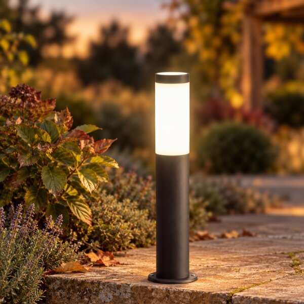 BRILAGI - Lampă LED RGBW de exterior ELIA 1xE27/6,5W/230V 2700-6500K IP44 50 cm antracit