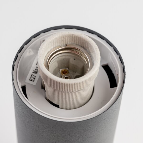 BRILAGI - Aplică LED de exterior ELIA 1xE27/7W/230V 4000K IP44 antracit