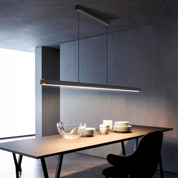 Lampa Led APP1448-CP BLACK 100cm