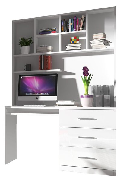 Masă PC Paradisa PD03 (Alb + lucios Alb) . 1104574