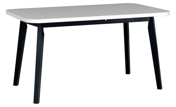 Masă Harry 80 x 140+180 VI (Alb L) (Negru). 1059234