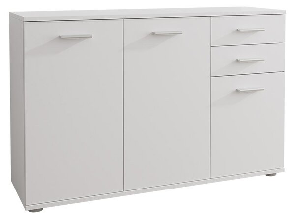 Comodă combinată Claudia 1 3T 2S (Alb). 1059362