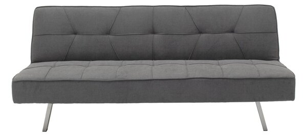 Set dormitor studenti canapea, comoda TV si masuta de cafea, 3 buc, Travis Boho, Antracit, 175x83x74 cm