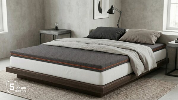 Topper saltea Sleepy, Panda Original, 90x190x6, Medie-tare