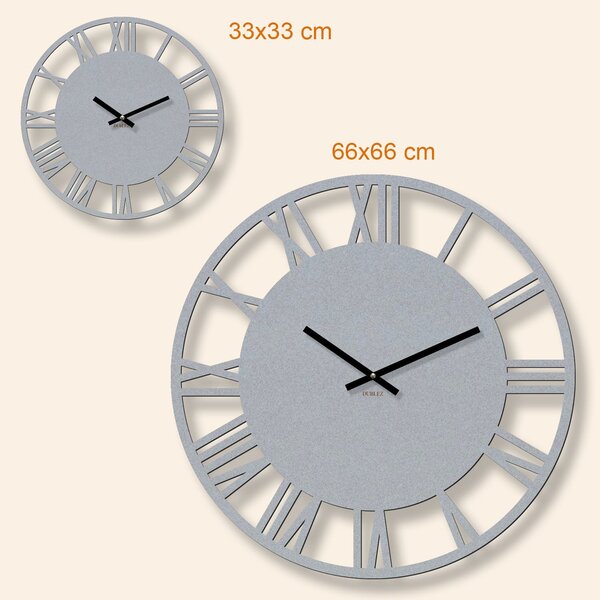 DUBLEZ | Ceas perete living - Black