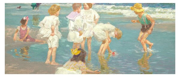Tablou - Edward Henry Potthast, A Holiday, reproducere (120x50 cm)