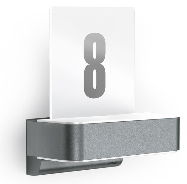 Lămpi de exterior STEINEL, L 820 SC, Negru, Metal