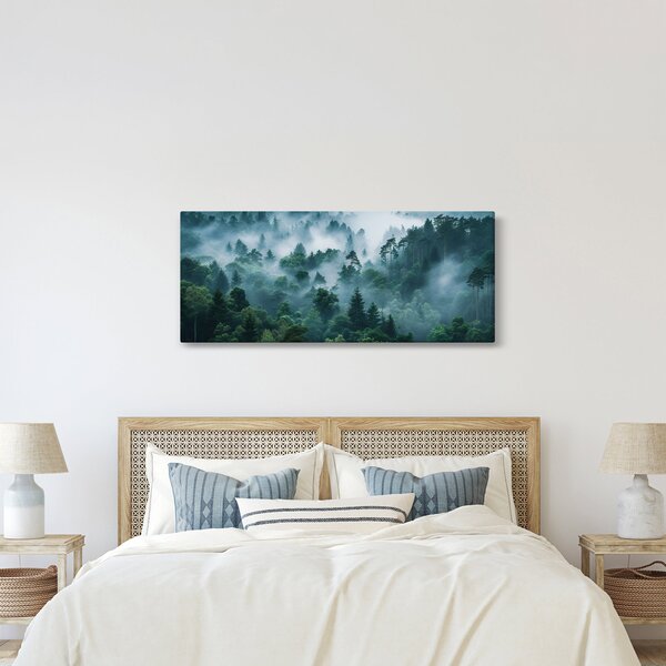 Tablou - Pădure în Ceață (120x50 cm)