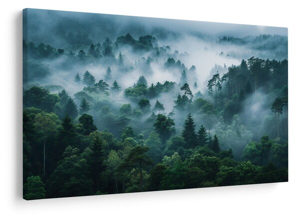 Tablou - Pădure în Ceață (90x60 cm)