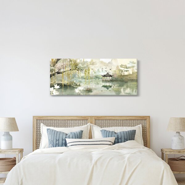 Tablou - Lac Chinezesc (120x50 cm)