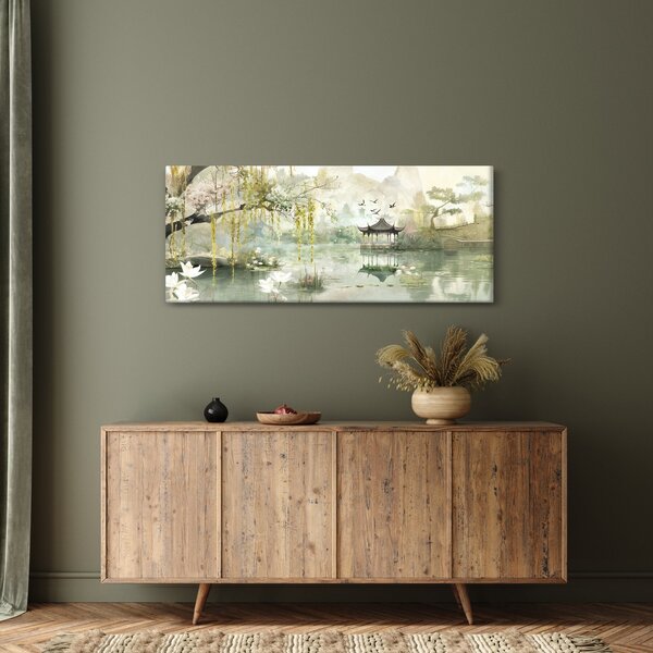 Tablou - Lac Chinezesc (120x50 cm)