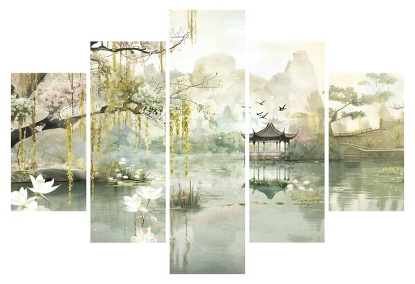 Tablou - Lac Chinezesc (150x105 cm)